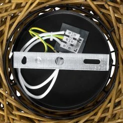 Beste Bewertungen von 🎉 QAZQA Land Deckenleuchte Rattan - Luke ⭐ -Deckenleuchten Verkaufs-Shop 3570 103520 9