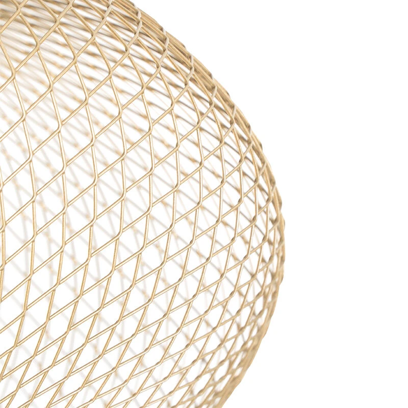 Top 10 🥰 QAZQA Industrielle Deckenlampe gold - Molly 😍 6 Top 10 🥰 QAZQA Industrielle Deckenlampe gold - Molly 😍 – Bild 6