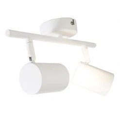 Rabatt 🌟 QAZQA Moderner Spot weiß kippbar - Jeana 2 🌟 -Deckenleuchten Verkaufs-Shop 3608 93286 7