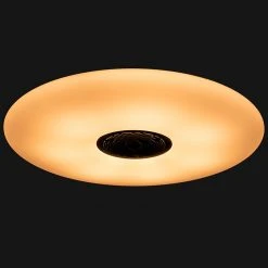 Aktion 😍 Shada Smarte Deckenleuchte weiß inkl. LED mit Lautsprecheroption - Clara 🤩 -Deckenleuchten Verkaufs-Shop 3614 105590 20