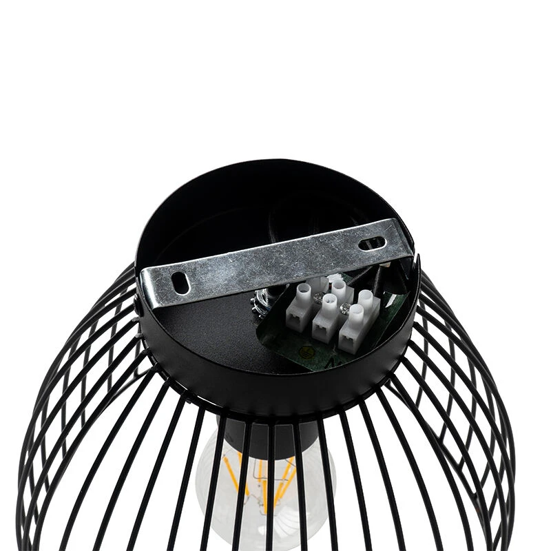 Blitzangebot 🤩 QAZQA Design Deckenleuchte schwarz 20 cm - Pua 🥰 10 Blitzangebot 🤩 QAZQA Design Deckenleuchte schwarz 20 cm - Pua 🥰 – Bild 10