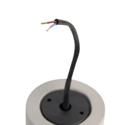 Billig 🤩 QAZQA Ländlicher runder Aufbaustraher Beton - Deep 🌟 -Deckenleuchten Verkaufs-Shop 3642 95023 9