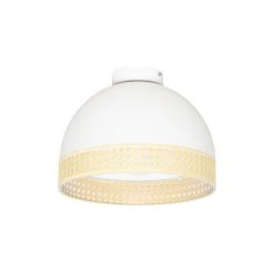 Großhandel ⌛ QAZQA Orientalische Deckenlampe weiß mit Rattan 30 cm - Magna Rattan ✨ -Deckenleuchten Verkaufs-Shop 3653 105032 11