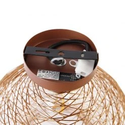 Top 10 👏 QAZQA Design-Deckenleuchte Kupfer - Sarella 😍 -Deckenleuchten Verkaufs-Shop 3658 104530 8