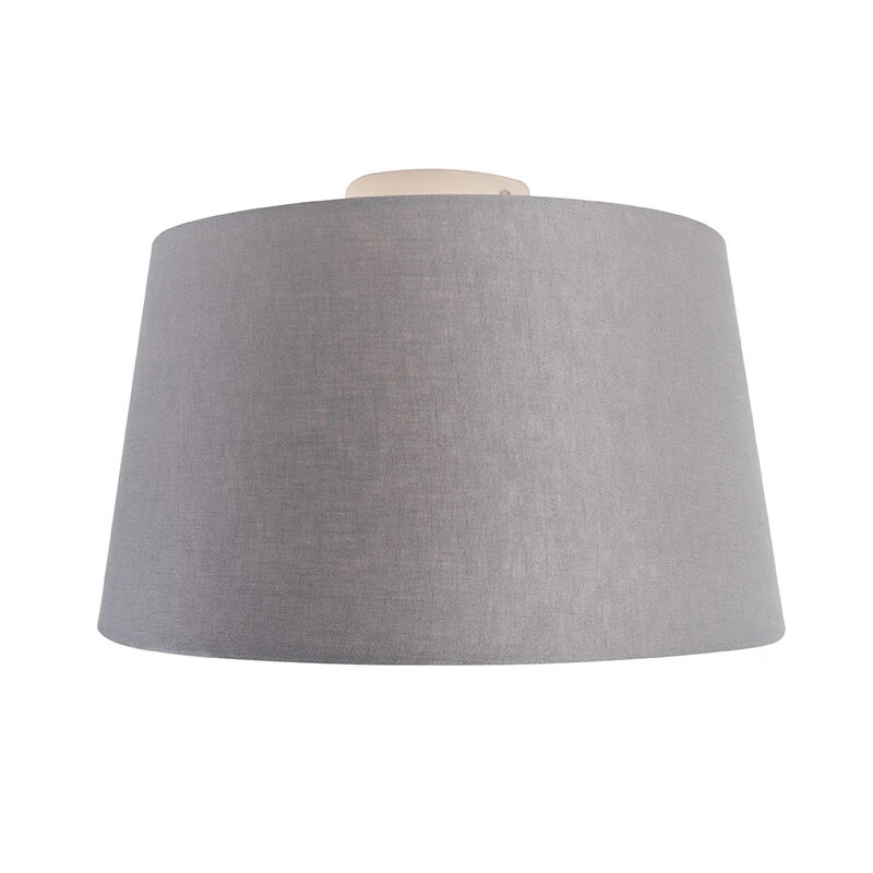 Am billigsten 🎉 QAZQA Moderne Deckenleuchte mit dunkelgrauem Schirm 35 cm - Combi ⌛ 5 Am billigsten 🎉 QAZQA Moderne Deckenleuchte mit dunkelgrauem Schirm 35 cm - Combi ⌛ – Bild 5