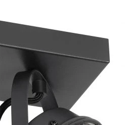 Schlussverkauf 😉 QAZQA Vintage Spot schwarz 2-flammig - Tamina 🥰 -Deckenleuchten Verkaufs-Shop 3676 104426 6