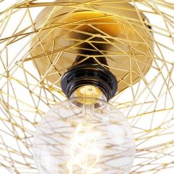 Angebote ✨ QAZQA Orientalische Deckenleuchte Gold 40 cm - Glan 🤩 -Deckenleuchten Verkaufs-Shop 3680 103105 2