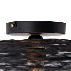 Besorgen ⭐ QAZQA Orientalische Deckenleuchte schwarz 60 cm - Glan 🎉 -Deckenleuchten Verkaufs-Shop 3704 103104 6