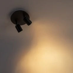 Billig 🛒 QAZQA Moderner Badstrahler schwarz 2-flammig IP44 - Ducha 😍 25 Billig 🛒 QAZQA Moderner Badstrahler schwarz 2-flammig IP44 - Ducha 😍 -Deckenleuchten Verkaufs-Shop 3711 98692 11