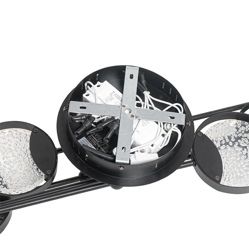 Coupon 💯 QAZQA Deckenleuchte schwarz inkl. LED 3-Stufen dimmbar 8 Lichter - Patrick 👍 12 Coupon 💯 QAZQA Deckenleuchte schwarz inkl. LED 3-Stufen dimmbar 8 Lichter - Patrick 👍 – Bild 12