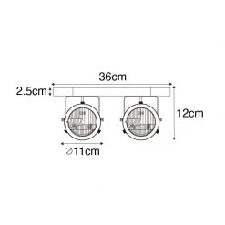 Rabatt ❤️ QAZQA Industriële spot zwart verstelbaar 2-lichts - Emado 😀 -Deckenleuchten Verkaufs-Shop 3742 105752 3