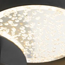 Besorgen ❤️ QAZQA Deckenleuchte schwarz 42 cm inkl. LED 3-stufig dimmbar - Patrick 🎉 -Deckenleuchten Verkaufs-Shop 3744 104512 3