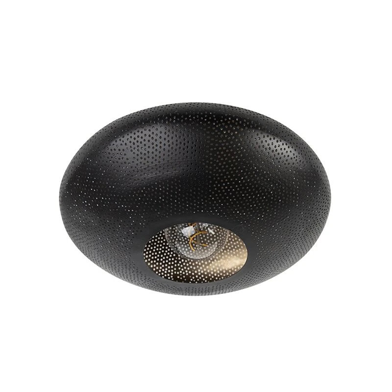 Neu 🤩 QAZQA Orientalische Deckenlampe schwarz mit Gold 40 cm - Radiance ✨ 11 Neu 🤩 QAZQA Orientalische Deckenlampe schwarz mit Gold 40 cm - Radiance ✨ – Bild 11