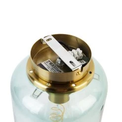 Bestpreis 🌟 QAZQA Design-Deckenleuchte Gold mit grünem Glas - Bliss 🎉 -Deckenleuchten Verkaufs-Shop 3753 104865 7