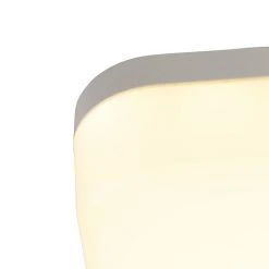 Rabatt 👏 QAZQA Moderne Deckenleuchte quadratisch inkl. LED - Plater 😉 -Deckenleuchten Verkaufs-Shop 3762 96809 2