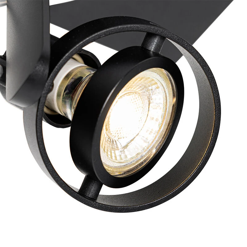 Auslauf ✨ QAZQA Moderne spot zwart - Master 50 😀 6 Auslauf ✨ QAZQA Moderne spot zwart - Master 50 😀 – Bild 6