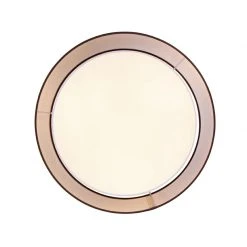 Am billigsten 😉 QAZQA Moderne Deckenleuchte braun mit weiß 50 cm 3-flammig - Drum Duo ✨ -Deckenleuchten Verkaufs-Shop 3775 104412 5