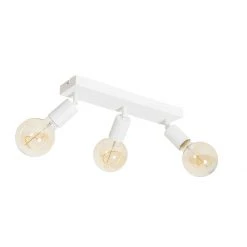 Besorgen 💯 QAZQA Moderne spot wit rechthoekig 3-lichts - Facil 😀 -Deckenleuchten Verkaufs-Shop 3777 105780 9