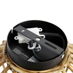 Bester Verkauf ⌛ QAZQA Ländliche Deckenlampe Bambus 25 cm - Canna 👏 -Deckenleuchten Verkaufs-Shop 3784 103383 8