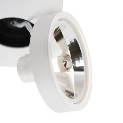 Rabatt 🎉 QAZQA Moderner Spot weiß schwenk- und neigbar - Go 1 🥰 -Deckenleuchten Verkaufs-Shop 3835 94457 4