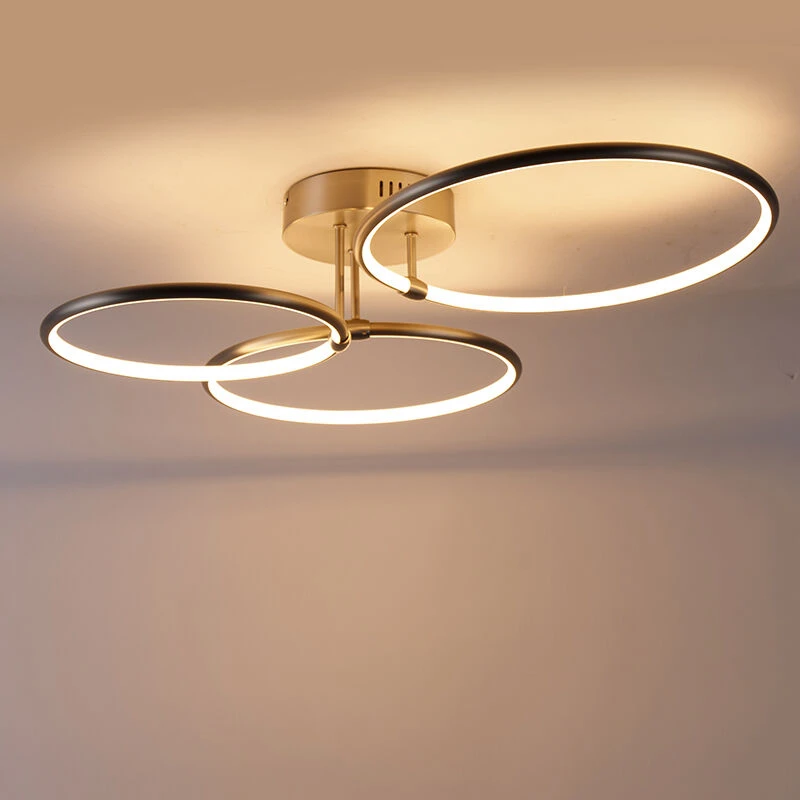 Am billigsten ❤️ QAZQA Design Deckenleuchte Stahl inkl. LED 3-stufig dimmbar 3-Licht - Joaniqa 🎁 13 Am billigsten ❤️ QAZQA Design Deckenleuchte Stahl inkl. LED 3-stufig dimmbar 3-Licht - Joaniqa 🎁 – Bild 13