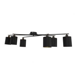 Bester Verkauf 🎉 QAZQA Moderne Deckenleuchte schwarz 6-Flammig - Lofty 🛒 17 Bester Verkauf 🎉 QAZQA Moderne Deckenleuchte schwarz 6-Flammig - Lofty 🛒 -Deckenleuchten Verkaufs-Shop 3891 98308 5