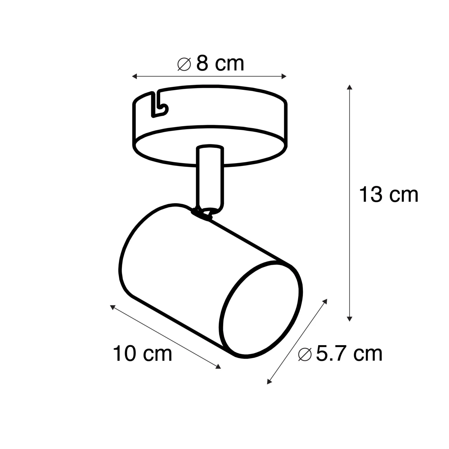 Großhandel ❤️ QAZQA Moderner Spot weiß kippbar - Jeana 1 💯 5 Großhandel ❤️ QAZQA Moderner Spot weiß kippbar - Jeana 1 💯 – Bild 5