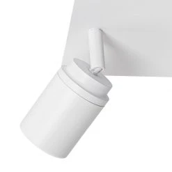 Brandneu 👏 QAZQA Professional Moderne badkamer spot wit vierkant 2-lichts IP44 - Ducha 😀 -Deckenleuchten Verkaufs-Shop 3936 105231 5