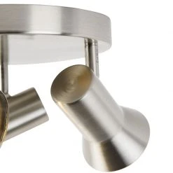 Budget 🎁 QAZQA Deckenstrahler Stahl dreh- und schwenkbar - Karin 3 🎉 -Deckenleuchten Verkaufs-Shop 3991 92941 2