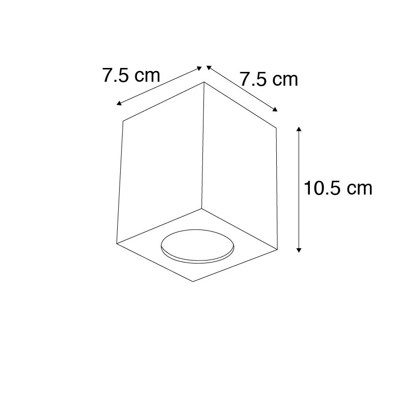 Großhandel ✔️ QAZQA Design Spot Anthrazit - Quba 2 🥰 4 Großhandel ✔️ QAZQA Design Spot Anthrazit - Quba 2 🥰 – Bild 4