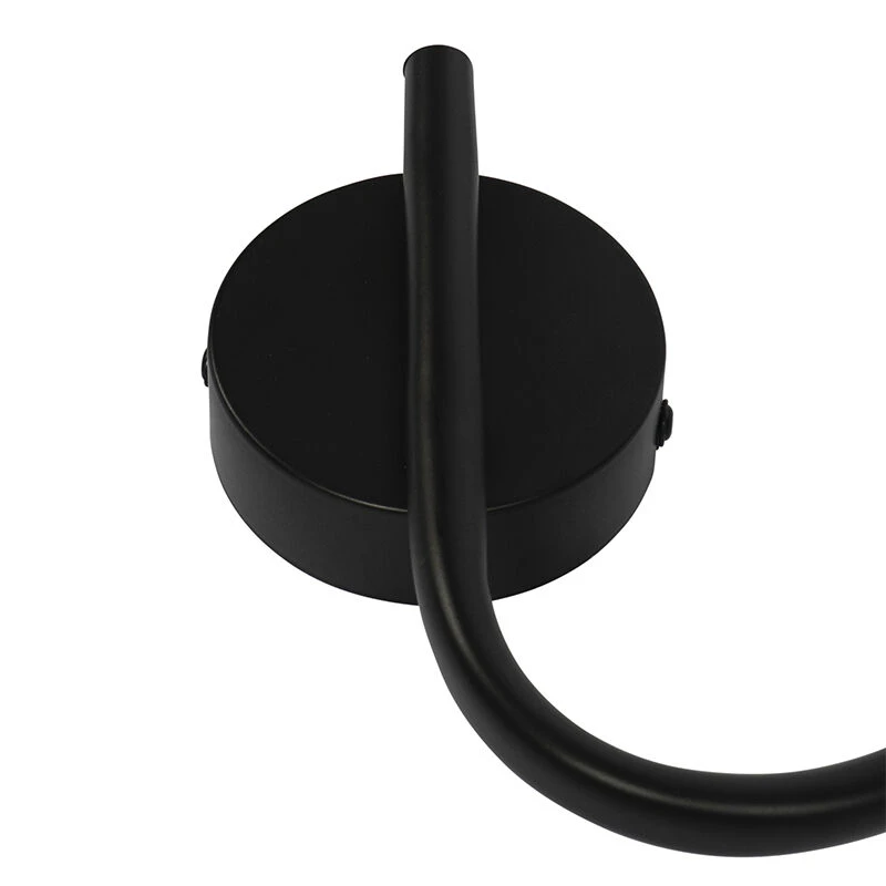 Budget 👏 QAZQA Deckenleuchte schwarz 44,5 cm mit Rauchglas 3-flammig - Vidro 🤩 8 Budget 👏 QAZQA Deckenleuchte schwarz 44,5 cm mit Rauchglas 3-flammig - Vidro 🤩 – Bild 8