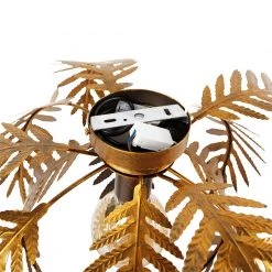 Budget 😉 QAZQA Smart plafondlamp goud 12 bladen incl. Wifi G95- Botanica ⭐ 25 Budget 😉 QAZQA Smart plafondlamp goud 12 bladen incl. Wifi G95- Botanica ⭐ -Deckenleuchten Verkaufs-Shop 4003 106186 10