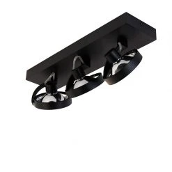 Rabatt 🌟 QAZQA Industrie-Spot schwarz verstellbar 3-flammig - Go 😉 -Deckenleuchten Verkaufs-Shop 4006 104796 2