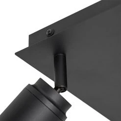 Schlussverkauf ✨ QAZQA Professional Moderner Spot schwarz quadratisch 3-Licht IP44 - Ducha 🎉 -Deckenleuchten Verkaufs-Shop 4008 105235 5