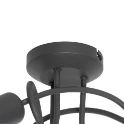 Schlussverkauf ⌛ QAZQA Design-Deckenleuchte Schwarz mit Gold 3-flammig - Noud 🌟 19 Schlussverkauf ⌛ QAZQA Design-Deckenleuchte Schwarz mit Gold 3-flammig - Noud 🌟 -Deckenleuchten Verkaufs-Shop 4057 105049 6