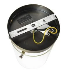 Bestes Angebot ⭐ QAZQA Moderne Deckenleuchte Bronze mit Glaskuppel 🥰 -Deckenleuchten Verkaufs-Shop 4071 97095 9