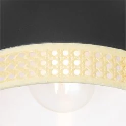 Am billigsten 🎉 QAZQA Orientalische Deckenlampe schwarz mit Rattan 30 cm - Magna Rattan 🎁 14 Am billigsten 🎉 QAZQA Orientalische Deckenlampe schwarz mit Rattan 30 cm - Magna Rattan 🎁 -Deckenleuchten Verkaufs-Shop 4105 105031 2