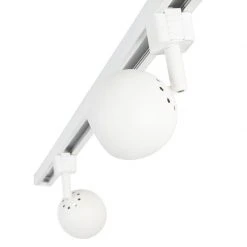 Billig 🧨 QAZQA Schienensystem Gissi 5 weiß ⭐ -Deckenleuchten Verkaufs-Shop 4123 92821 5