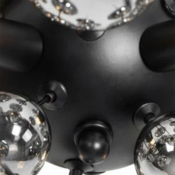 Bestes Angebot 🛒 QAZQA Deckenleuchte schwarz mit Rauchglas 50 cm 4-flammig - Explode 🧨 14 Bestes Angebot 🛒 QAZQA Deckenleuchte schwarz mit Rauchglas 50 cm 4-flammig - Explode 🧨 -Deckenleuchten Verkaufs-Shop 4188 104554 2