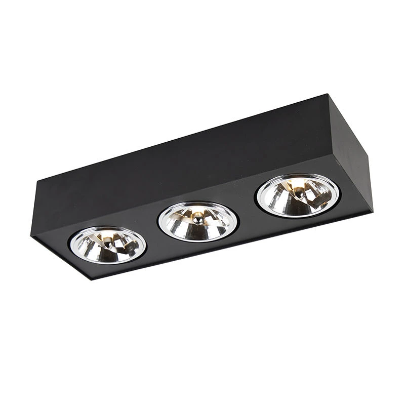 Angebote 😀 QAZQA Design Spot Square 3-flammig inkl. G9 schwarz - Kaya 🛒 5 Angebote 😀 QAZQA Design Spot Square 3-flammig inkl. G9 schwarz - Kaya 🛒 – Bild 5