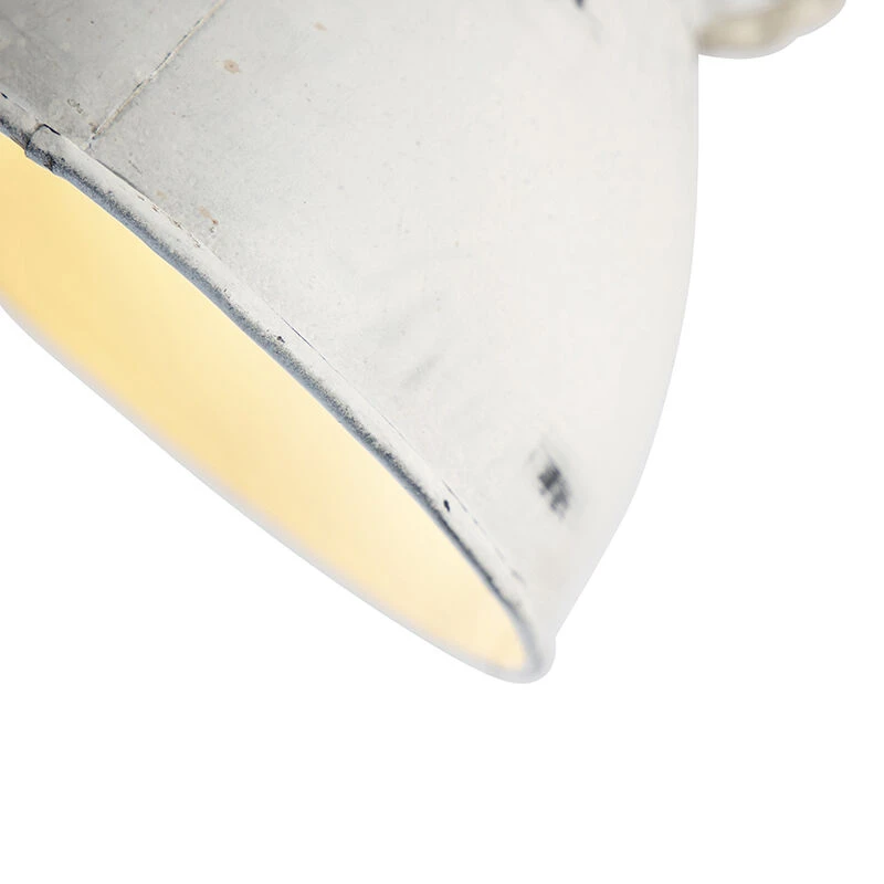 Budget 🥰 QAZQA Industriespot weiß mit Mangoholz 18 cm - Mangos 🧨 8 Budget 🥰 QAZQA Industriespot weiß mit Mangoholz 18 cm - Mangos 🧨 – Bild 8