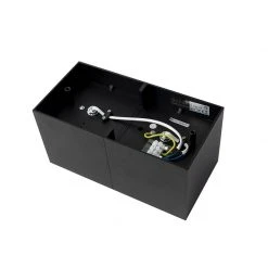 Aktion 👏 QAZQA Designspot rechteckig 2-flammig schwarz inkl. 2 x G9 - Box 🛒 -Deckenleuchten Verkaufs-Shop 4238 90433 7