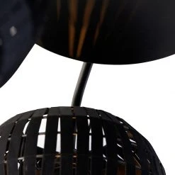 Billig ❤️ QAZQA Moderne Deckenleuchte schwarz 3-flammig - Zoë ✔️ -Deckenleuchten Verkaufs-Shop 4243 105536 6