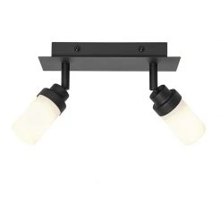 Bester Verkauf 😀 QAZQA Moderne badkamer spot zwart 2-lichts IP44 - Japie 🔔 22 Bester Verkauf 😀 QAZQA Moderne badkamer spot zwart 2-lichts IP44 - Japie 🔔 -Deckenleuchten Verkaufs-Shop 4246 105910 9