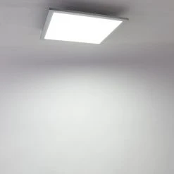 Top 10 🔔 QAZQA Deckenleuchte Stahl 40 cm inkl. LED und Fernbedienung - Liv 🧨 -Deckenleuchten Verkaufs-Shop 4265 103462 13