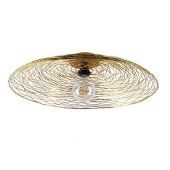 Aktion 🤩 QAZQA Orientalische Deckenleuchte Gold 60 cm - Eichel 🔥 -Deckenleuchten Verkaufs-Shop 4279 103103 12