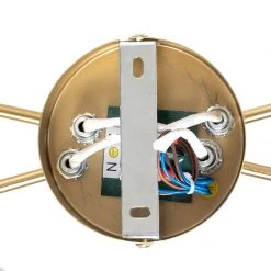 Coupon 👍 QAZQA Moderne Deckenleuchte Gold 4-Licht mit Rauchglas - Athen ⌛ -Deckenleuchten Verkaufs-Shop 4279 103132 8