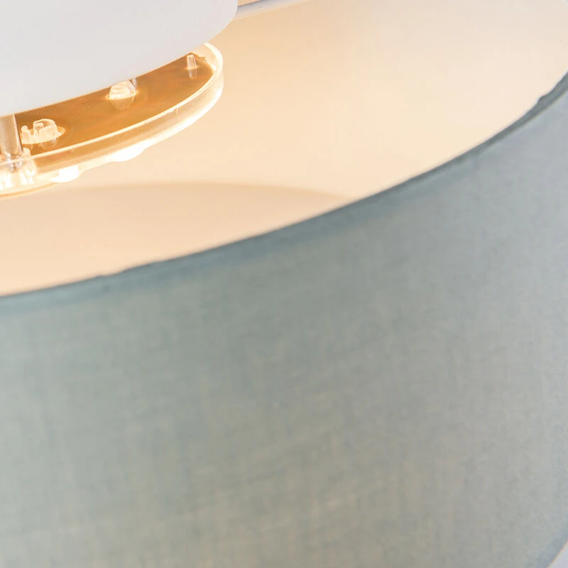 Rabatt 🤩 QAZQA Deckenleuchte grün 30 cm inkl. LED - Drum LED ⭐ 6 Rabatt 🤩 QAZQA Deckenleuchte grün 30 cm inkl. LED - Drum LED ⭐ – Bild 6