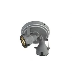 Angebote ⭐ QAZQA Robuster Spots Betonlook 2-flammig - Medox ✔️ -Deckenleuchten Verkaufs-Shop 4383 96677 5