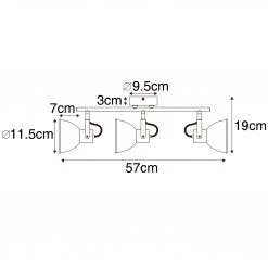 Bester Verkauf 👏 QAZQA Industrie-Spot schwarz mit Holz neigbar 3-Licht - Tommy 🥰 16 Bester Verkauf 👏 QAZQA Industrie-Spot schwarz mit Holz neigbar 3-Licht - Tommy 🥰 -Deckenleuchten Verkaufs-Shop 4424 105645 3
